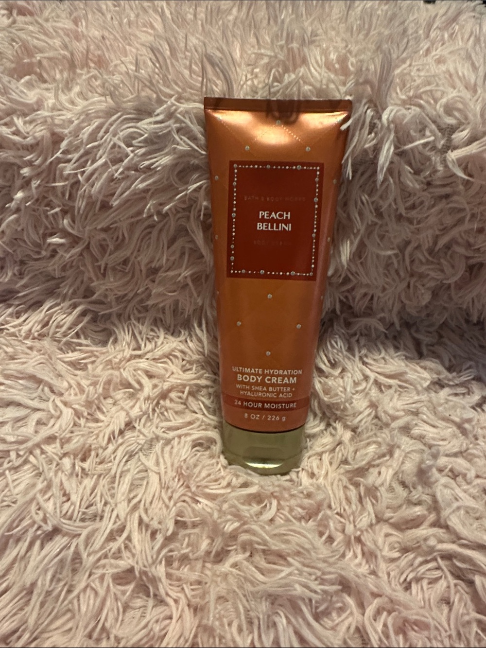 Bath & Body Works Peach Bellini Mist & Body Cream - Peach Orange